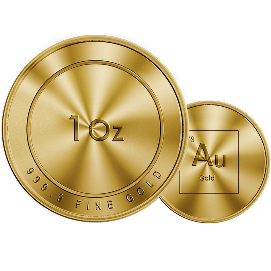 1 oz American Gold Eagle Coin Front